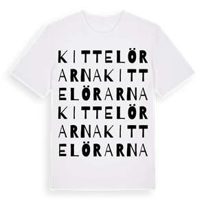 Kittelörarna ordlek t-shirt – ekologisk bomull t-shirt från Pinshirt