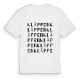 Kläppen ordlek t-shirt