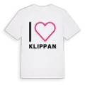 Jag älskar Klippan t-shirt stort tryck