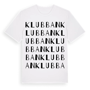 Klubban ordlek t-shirt – ekologisk bomull t-shirt från Pinshirt