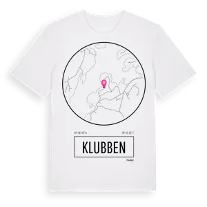 Klubben t-shirt – ekologisk bomull t-shirt från Pinshirt