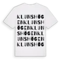 Klunshögen ordlek t-shirt
