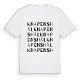 Knapens hål ordlek t-shirt