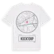 White t-shirt med Kocktorp t-shirt