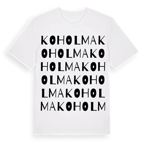 Koholma ordlek t-shirt – ekologisk bomull t-shirt från Pinshirt