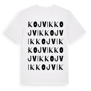 Kojvik ordlek t-shirt – ekologisk bomull t-shirt från Pinshirt