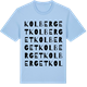Blue Soul t-shirt med Kolberget ordlek t-shirt