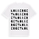 Kolberget ordlek t-shirt