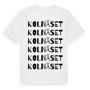 Kolnäset ordlek t-shirt – ekologisk bomull t-shirt från Pinshirt