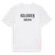 White t-shirt med Koludden i Sverige t-shirt