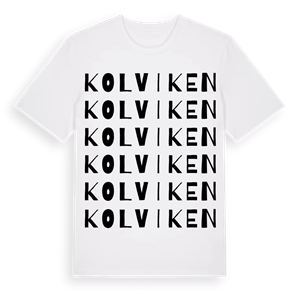 Kolviken ordlek t-shirt – ekologisk bomull t-shirt från Pinshirt