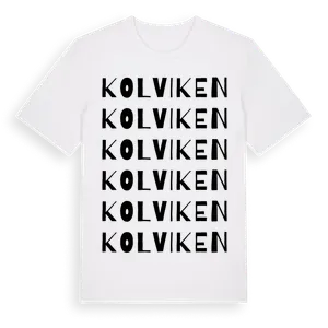 Kolviken ordlek t-shirt – ekologisk bomull t-shirt från Pinshirt
