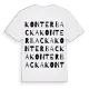 Konterbacka ordlek t-shirt