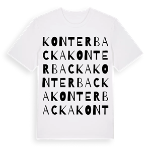 Konterbacka ordlek t-shirt – ekologisk bomull t-shirt från Pinshirt