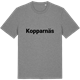 Mid Heather Gray t-shirt med Kopparnäs fetstil t-shirt