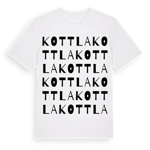 Kottla ordlek t-shirt – ekologisk bomull t-shirt från Pinshirt