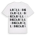 Krällinge ordlek t-shirt