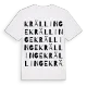 Krällinge ordlek t-shirt