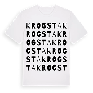 Krogsta ordlek t-shirt – ekologisk bomull t-shirt från Pinshirt