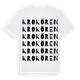 Krokören ordlek t-shirt