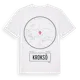 White t-shirt med Kroksö t-shirt