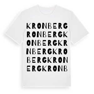 Kronberg ordlek t-shirt – ekologisk bomull t-shirt från Pinshirt