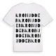 Kronudden ordlek t-shirt