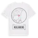 White t-shirt med Kullaberg t-shirt