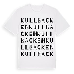 Kullbacken ordlek t-shirt – ekologisk bomull t-shirt från Pinshirt