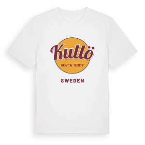 Kullö cirkel t-shirt – ekologisk bomull t-shirt från Pinshirt