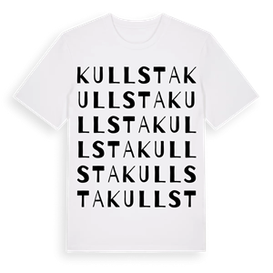 Kullsta ordlek t-shirt – ekologisk bomull t-shirt från Pinshirt