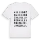 Kullungen ordlek t-shirt