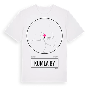 Kumla by t-shirt – ekologisk bomull t-shirt från Pinshirt
