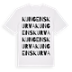 Kungens kurva ordlek t-shirt