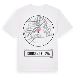 Kungens kurva t-shirt – ekologisk bomull t-shirt från Pinshirt
