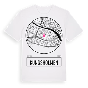 Kungsholmen t-shirt – ekologisk bomull t-shirt från Pinshirt