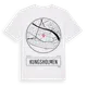 White t-shirt med Kungsholmen t-shirt