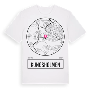 Kungsholmen t-shirt – ekologisk bomull t-shirt från Pinshirt