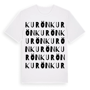 Kurön ordlek t-shirt – ekologisk bomull t-shirt från Pinshirt