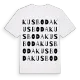 Kusboda ordlek t-shirt