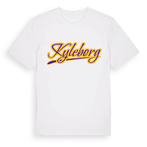 Kyleborg baseball t-shirt – ekologisk bomull t-shirt från Pinshirt