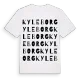 Kyleborg ordlek t-shirt