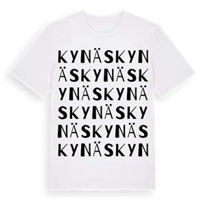Kynäs ordlek t-shirt – ekologisk bomull t-shirt från Pinshirt