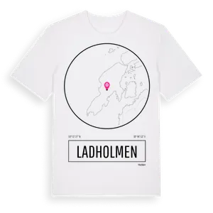 Ladholmen t-shirt – ekologisk bomull t-shirt från Pinshirt