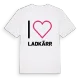 Jag älskar Ladkärr t-shirt stort tryck