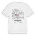 Ladugårdsgärdet karta t-shirt