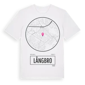 Långbro t-shirt – ekologisk bomull t-shirt från Pinshirt