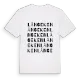 Långeken ordlek t-shirt
