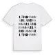Långhammar ordlek t-shirt