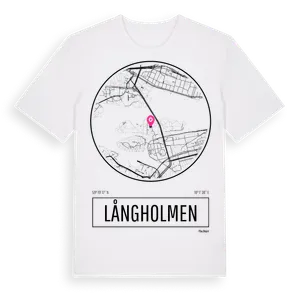 Långholmen t-shirt – ekologisk bomull t-shirt från Pinshirt